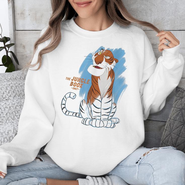 Disney Ink And Paint Shere Khan From The Jungle Book 1967 Unisex Sweatshirt