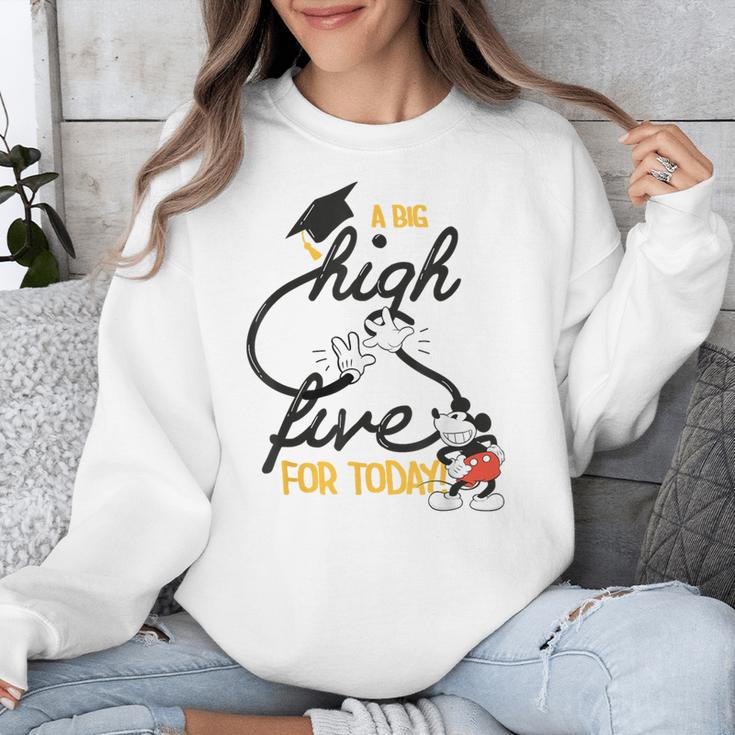 Disney Mickey Mouse A Big High Five For Today Graduation Unisex Sweatshirt