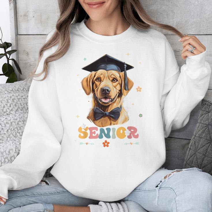 Dog Class Of 2024 Graduation Senior 2024 Men Women Girls Kids Unisex Sweatshirt