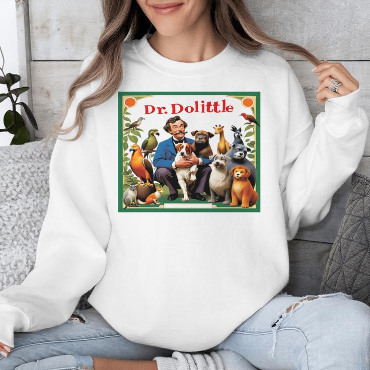 Dr Dolittle Children's Book Cover Premium Tri-Blend Unisex Sweatshirt Dr Dolittle Children's Book Cover Premium Tri-Blend Unisex Sweatshirt