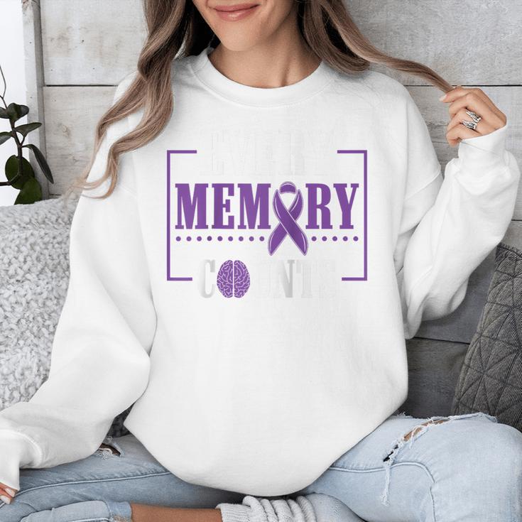 Every Memory Counts Alzheimer's Awareness Dementia Raglan Baseball Tee Unisex Sweatshirt Every Memory Counts Alzheimer's Awareness Dementia Raglan Baseball Tee Unisex Sweatshirt