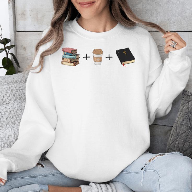 Everything a Girl Needs Books Coffee Jesus Unisex Sweatshirt Everything a Girl Needs Books Coffee Jesus Unisex Sweatshirt