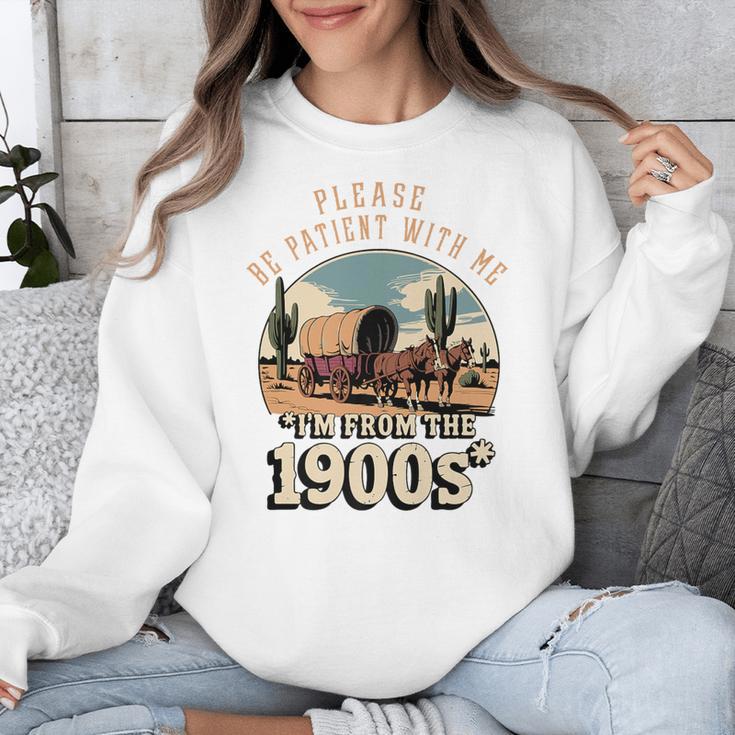 Father’s Day Please Be Patient With Me I'm From The 1900s Premium Unisex Sweatshirt Father’s Day Please Be Patient With Me I'm From The 1900s Premium Unisex Sweatshirt