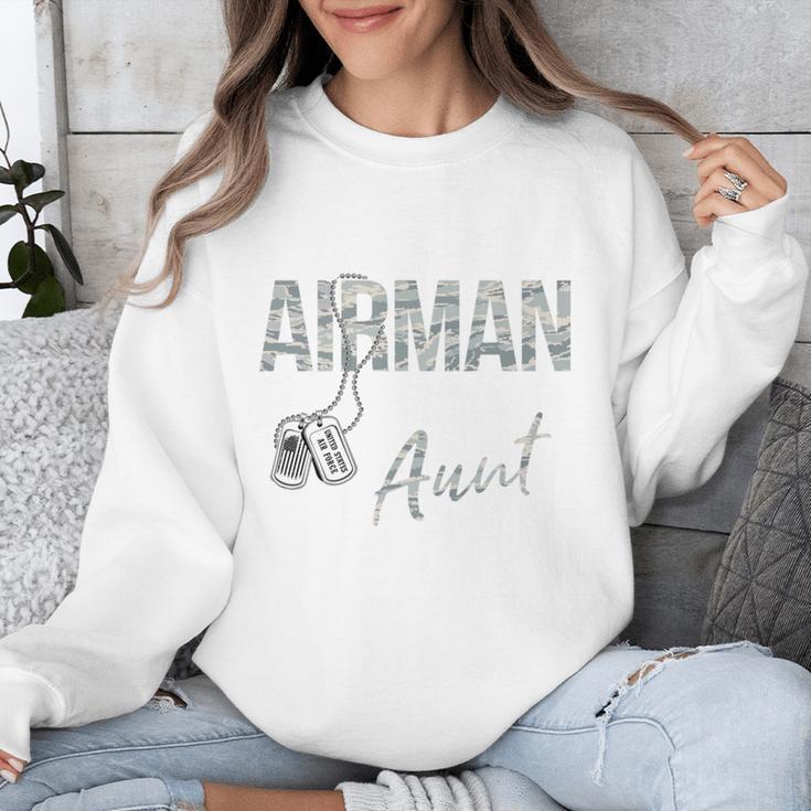 My Favorite Airman Calls Me Aunt US Air Force Graduation Unisex Sweatshirt