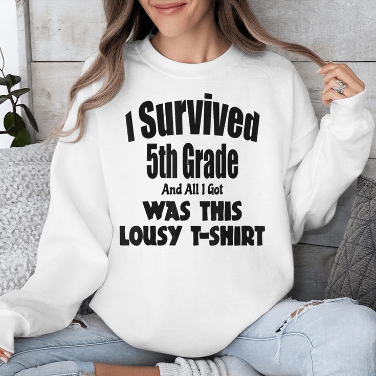 Fifth 5th Grade Graduation Shirt Child Graduate Education Unisex Sweatshirt
