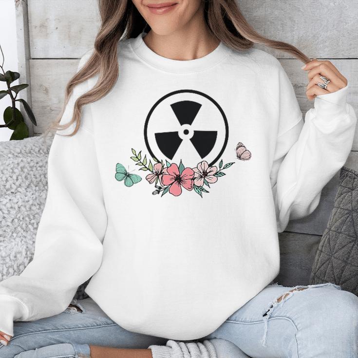 Floral Rad Tech Radiology Graduation X-Ray Tech Unisex Sweatshirt
