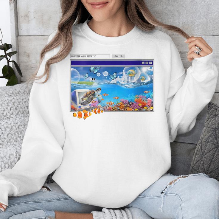 Frutiger Aero Y2k 2000s Unisex Sweatshirt