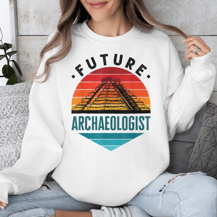 Future Archaeologist Pyramid Archaeology Student Graduation Unisex Sweatshirt