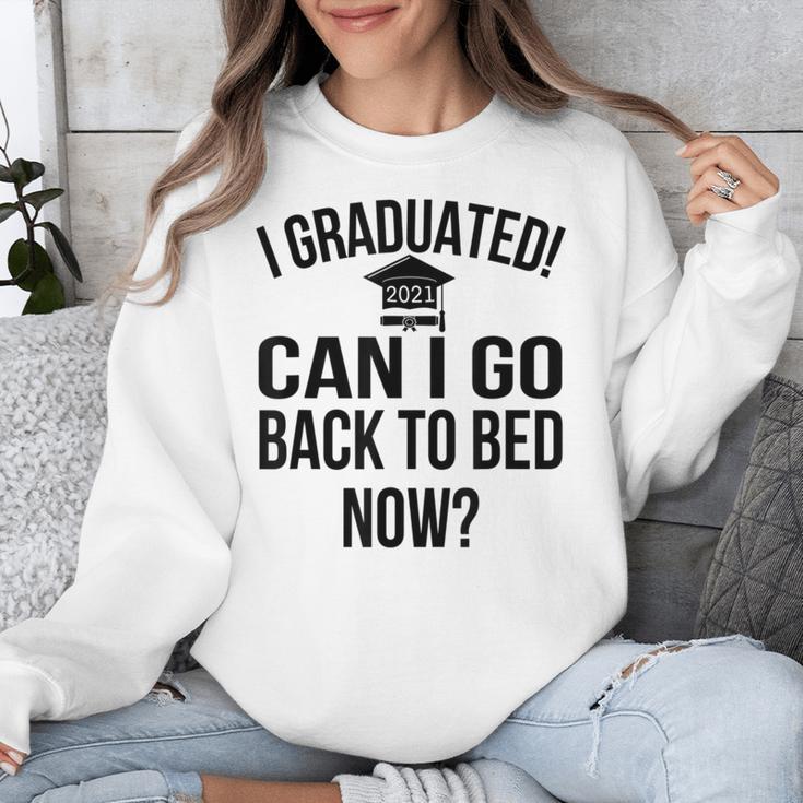 Can I Go Back To Bed Graduation 2021 Unisex Sweatshirt