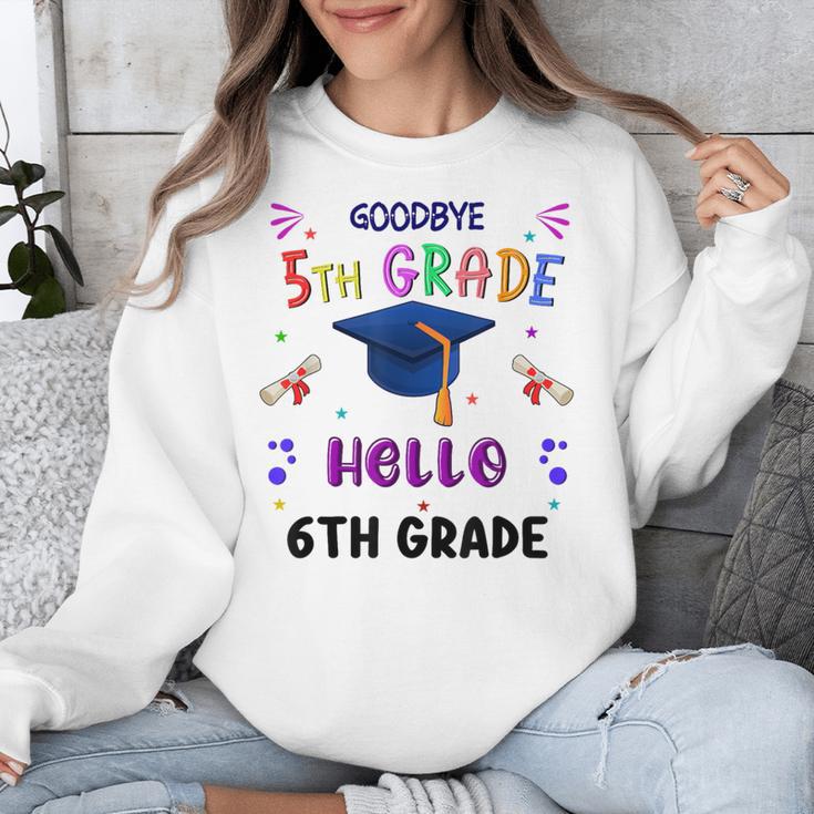 Goodbye 5th Grade Graduation 2025 6th Grade Graduate Kids Unisex Sweatshirt