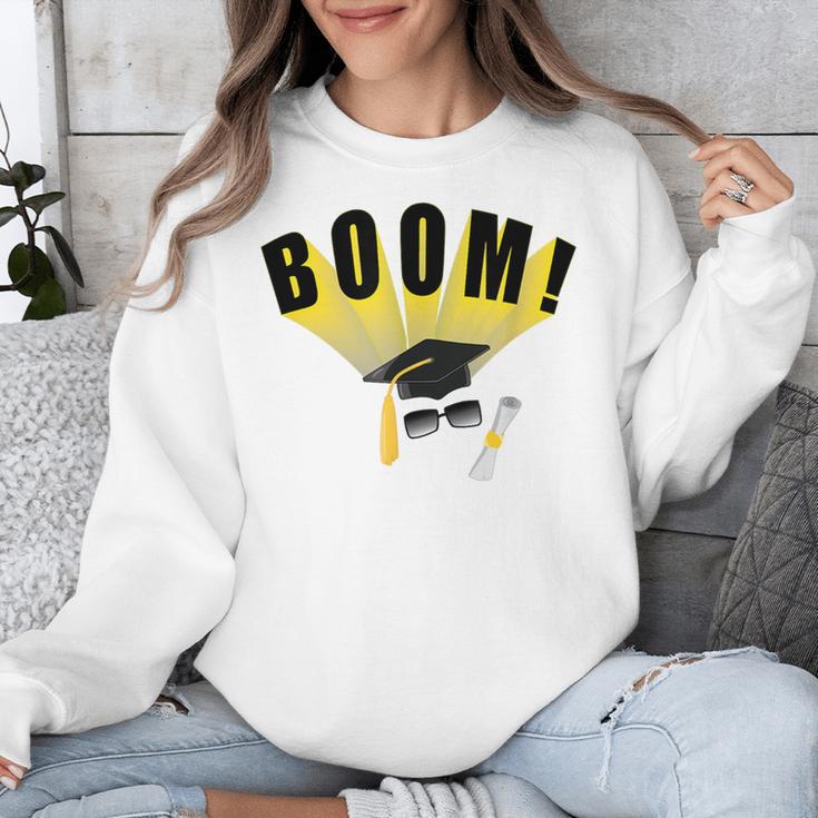 Graduation Cap And Diploma For Proud Graduation Unisex Sweatshirt