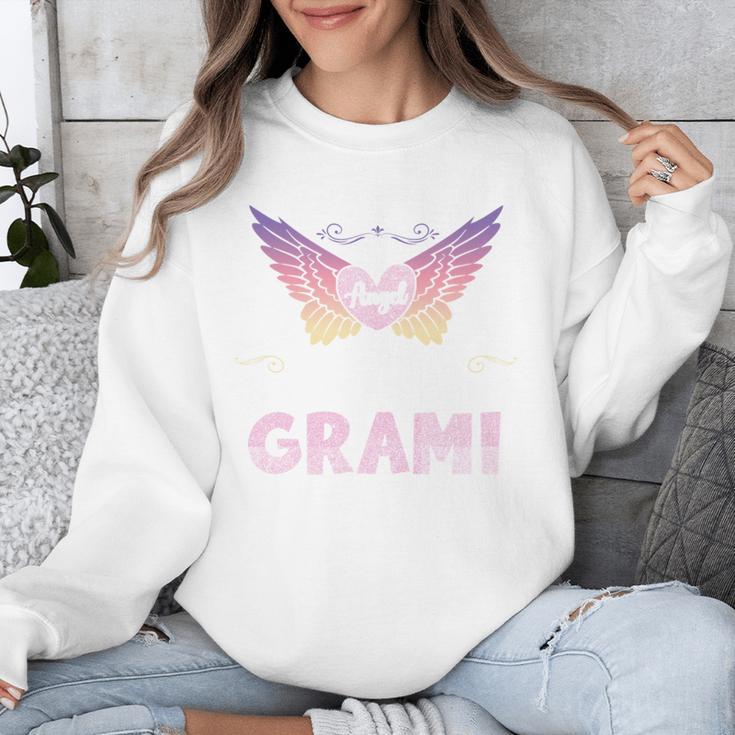 Grami Angel In My Memory Cute Family Remembrance Match Unisex Sweatshirt