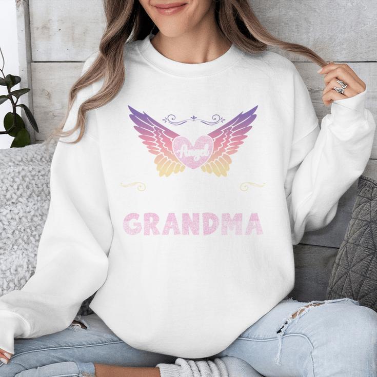 Grandma Angel In My Memory Cute Family Remembrance Match Unisex Sweatshirt Grandma Angel In My Memory Cute Family Remembrance Match Unisex Sweatshirt