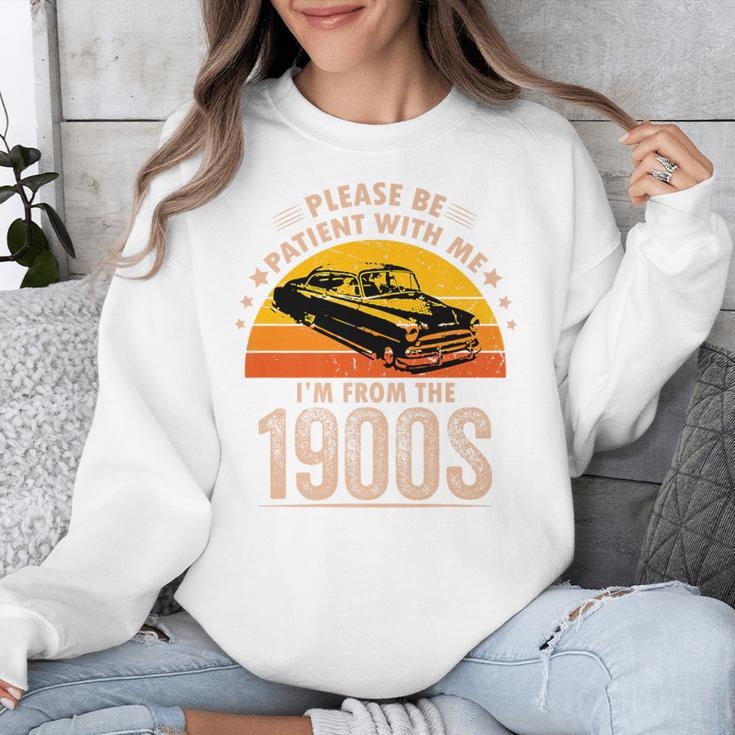 Humorous Saying Please Be Patient With Me I'm From The 1900s Premium Unisex Sweatshirt