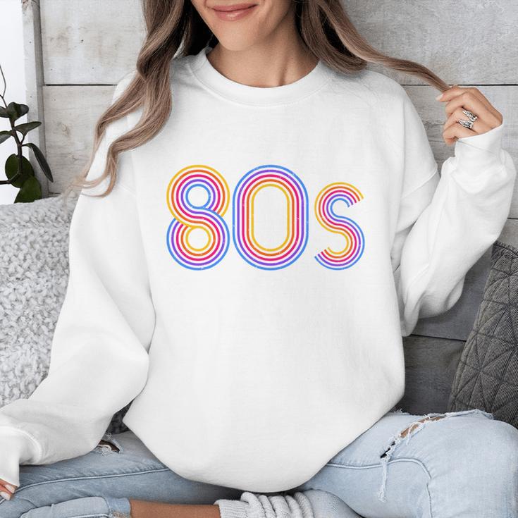 I'd Rather Be In The 80s Iconic Music Nostalgia Vintage Unisex Sweatshirt