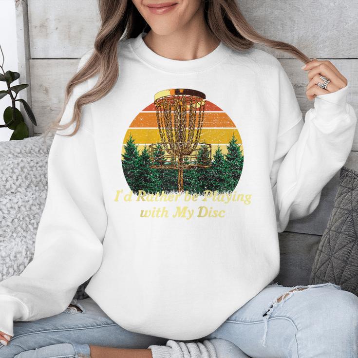 Id Rather Be Playing With My Disc Introvert Disc Golf Raglan Baseball Tee Unisex Sweatshirt Id Rather Be Playing With My Disc Introvert Disc Golf Raglan Baseball Tee Unisex Sweatshirt