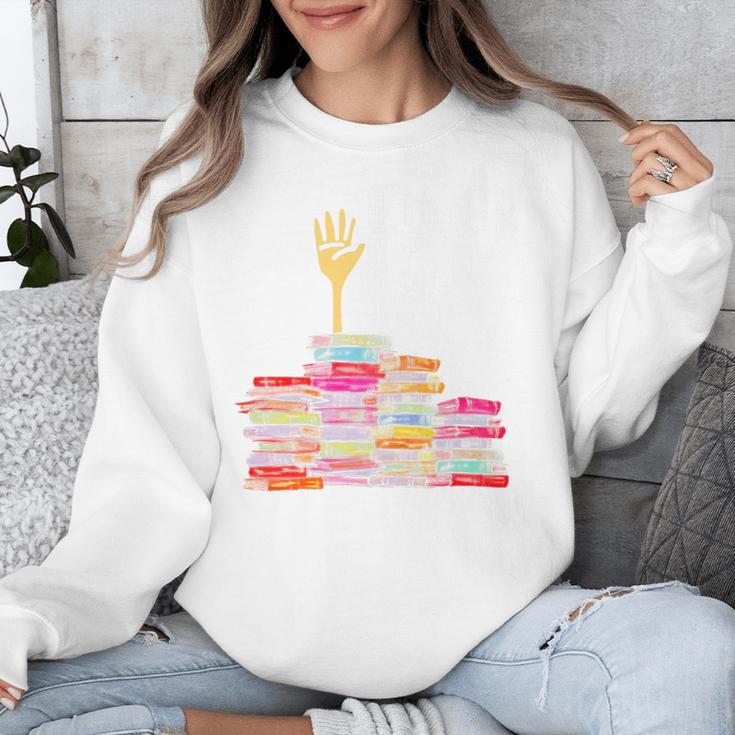 I'm Ok Books Boooks Lover Premium Tri-Blend Unisex Sweatshirt