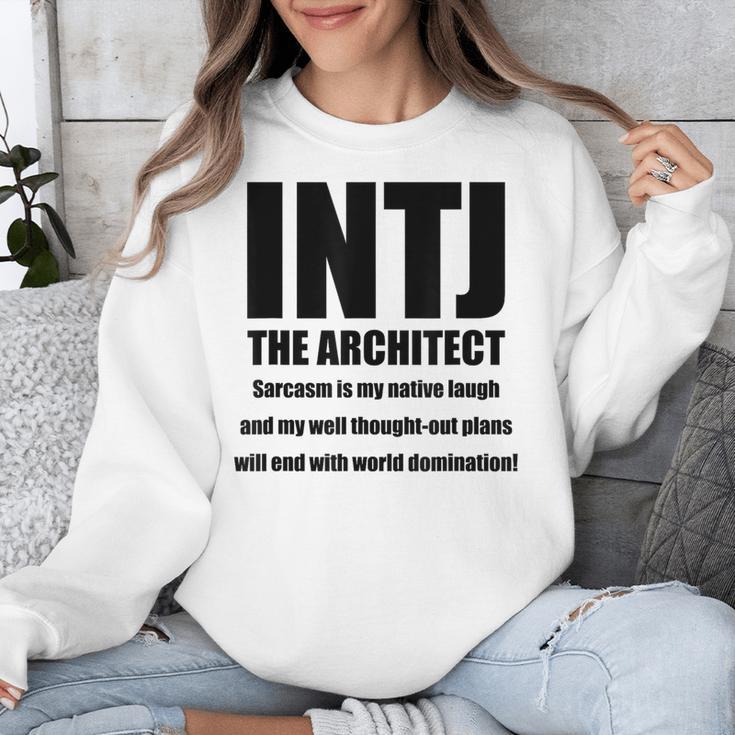 INTJ Architect Personality Introvert Sarcastic Unisex Sweatshirt INTJ Architect Personality Introvert Sarcastic Unisex Sweatshirt