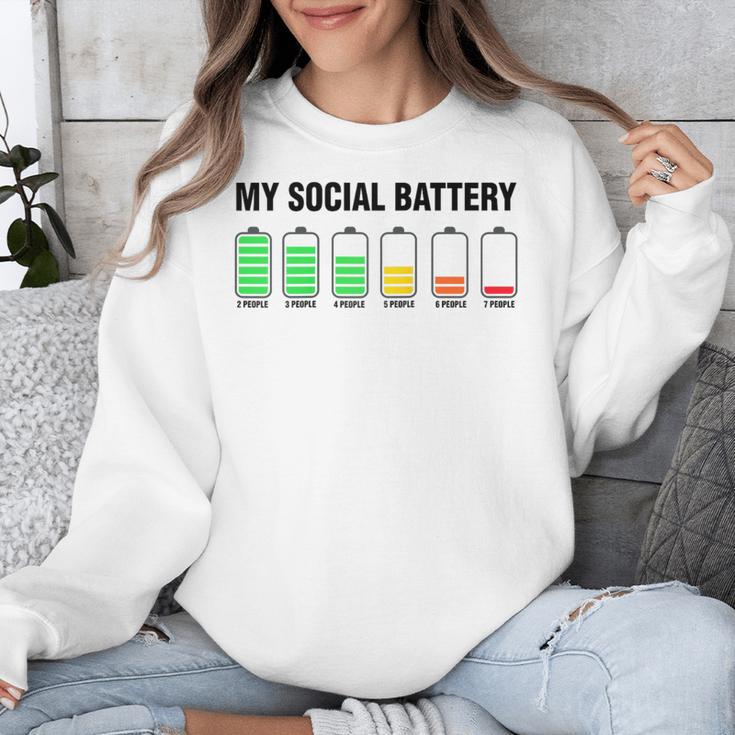 Introvert Cute My Social Battery Raglan Baseball Tee Unisex Sweatshirt Introvert Cute My Social Battery Raglan Baseball Tee Unisex Sweatshirt