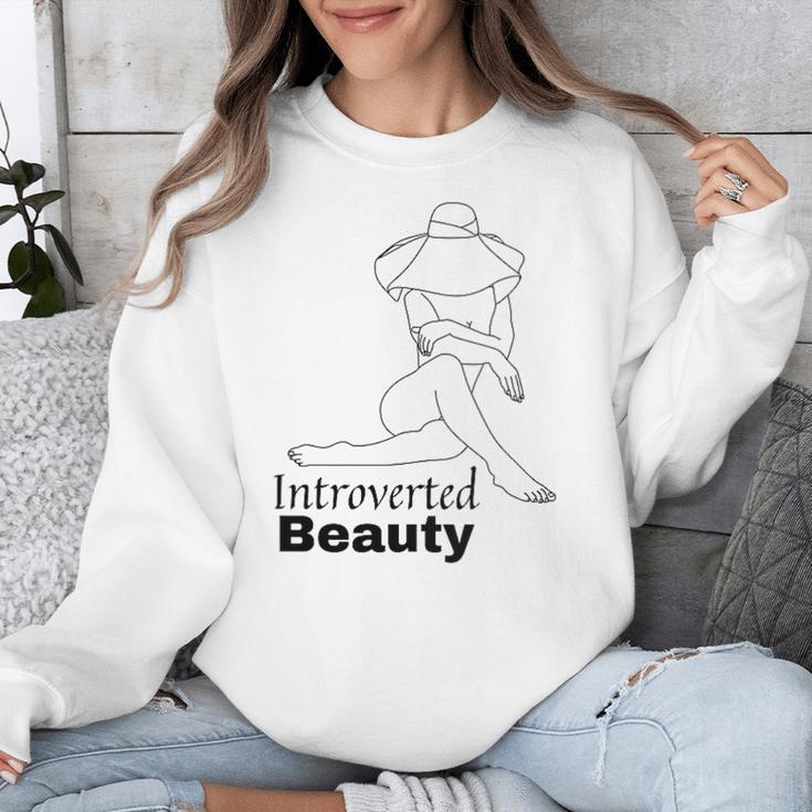 Introvert Health Aware Acceptance Beauty Art Unisex Sweatshirt Introvert Health Aware Acceptance Beauty Art Unisex Sweatshirt