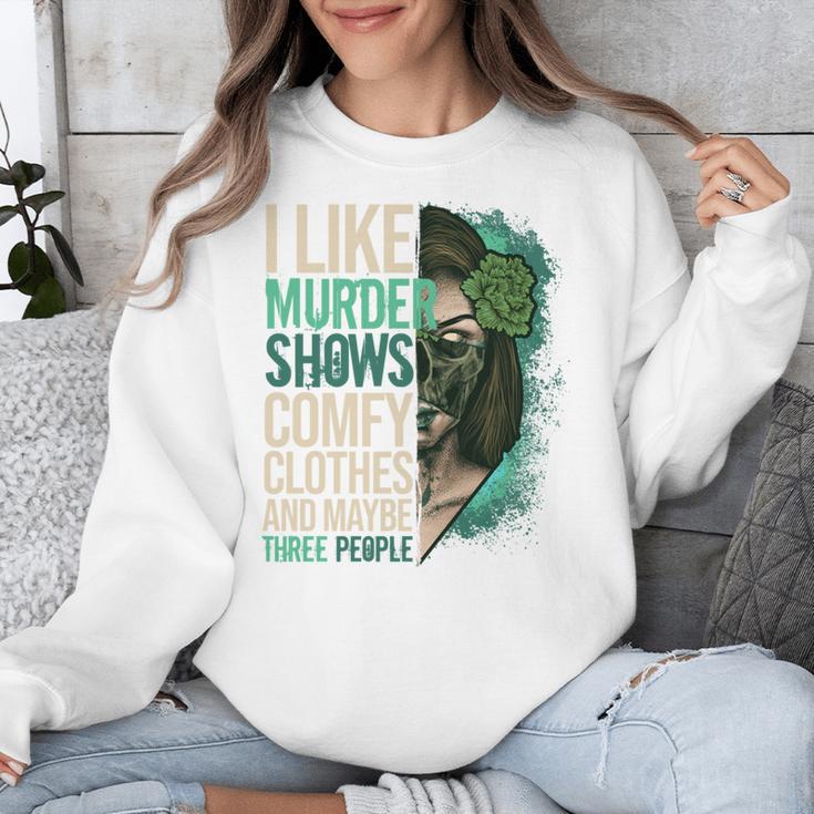 Introverted Murder Shows True Crime Lovers Introvert Unisex Sweatshirt