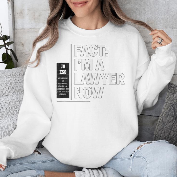 JD ESQ Law Graduate Fact I’m a Lawyer Now Graduation Unisex Sweatshirt