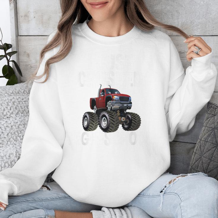 I Just Crushed High School Graduation Monster Truck Shirt Unisex Sweatshirt