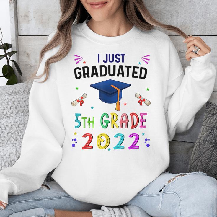 I Just Graduated 5th Grade Graduation Class 2022 Graduate Unisex Sweatshirt