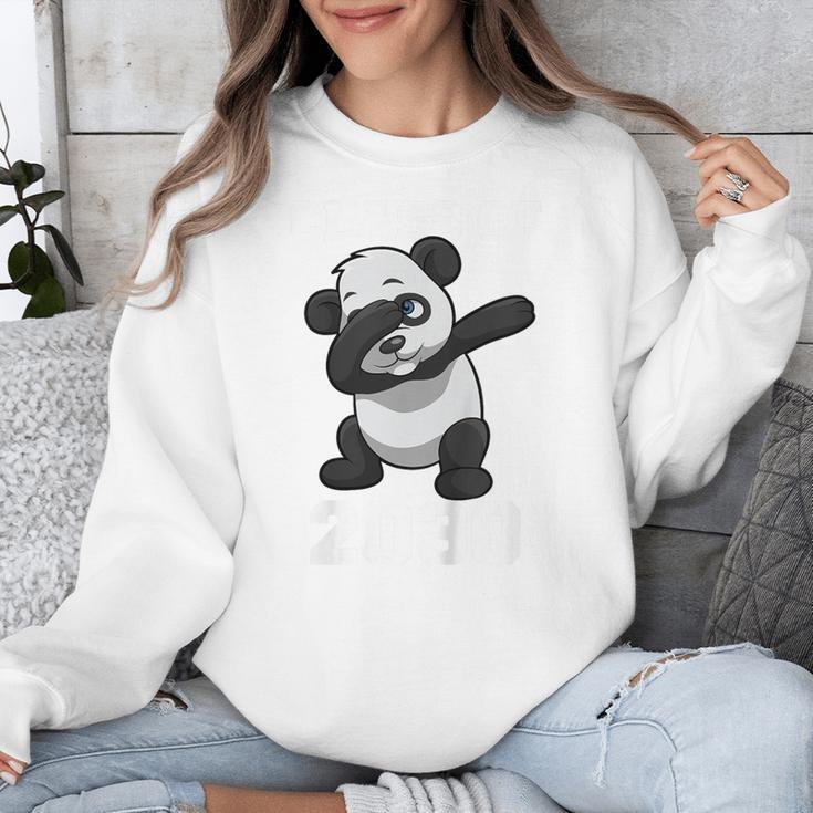 Kids Class Of 2030 Shirt Graduation Dabbing Panda Shirt Unisex Sweatshirt