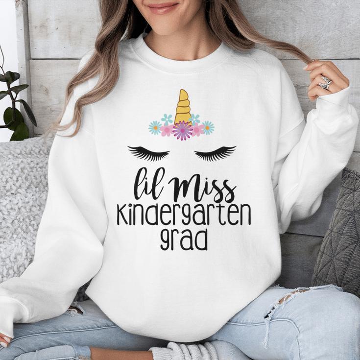 Kids Lil Miss Kindergarten Grad Shirt Graduation Shirts 2018 Unisex Sweatshirt