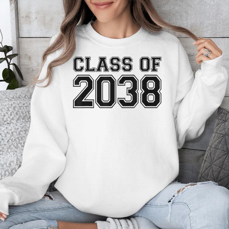 Kindergarten Class Of 2038 First Day School Graduation Unisex Sweatshirt