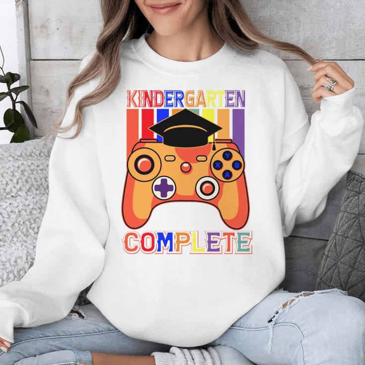 Kindergarten Graduation Level Complete Gamer Graduation Kids Unisex Sweatshirt