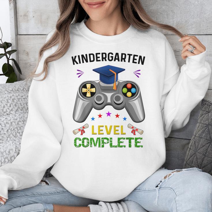 Kindergarten Level Complete Graduation Class 2023 Gamer Kids Unisex Sweatshirt