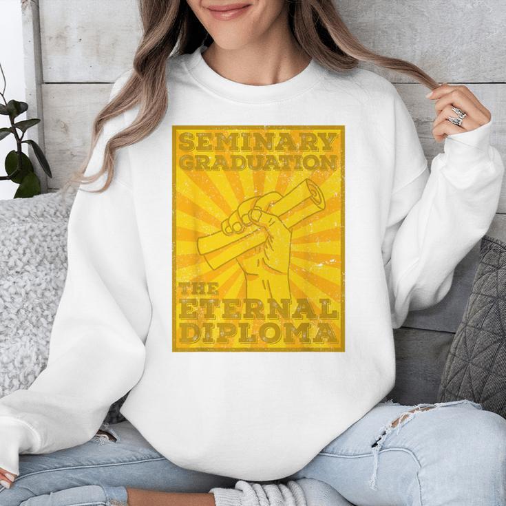 LDS Mormon Seminary Graduation Eternal Diploma Shirt Unisex Sweatshirt