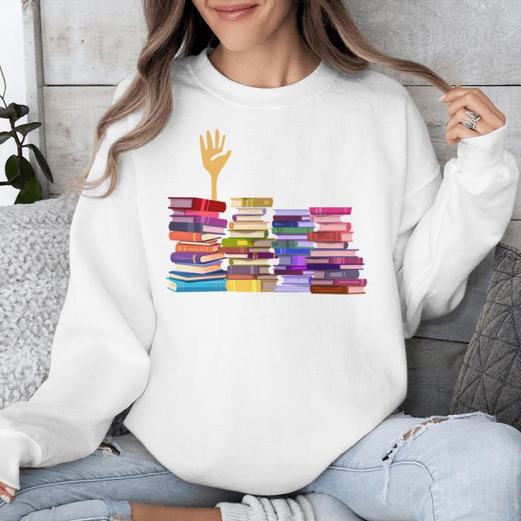 Librarian I'm Okay Book Reader Library Book Unisex Sweatshirt
