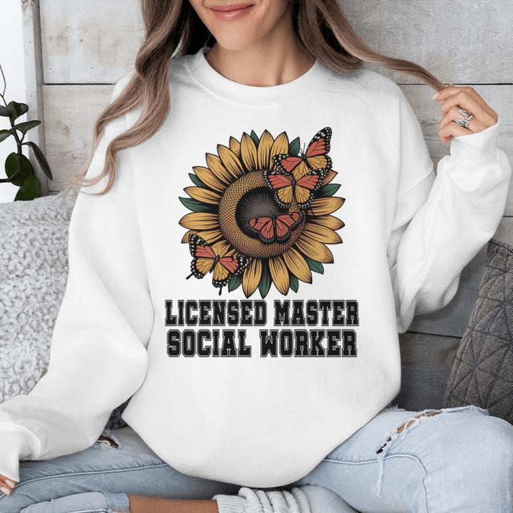 Licensed Masters Social Work Worker LMSW Graduation 2026 Unisex Sweatshirt
