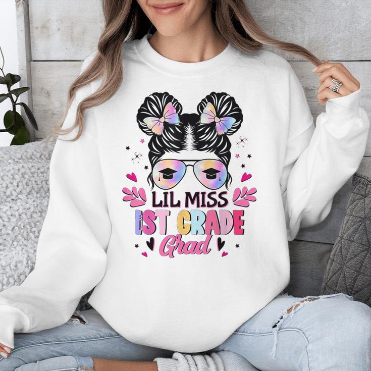 Lil Miss 1st Grade Grad Graduation Last Day Of 1st Grade Unisex Sweatshirt