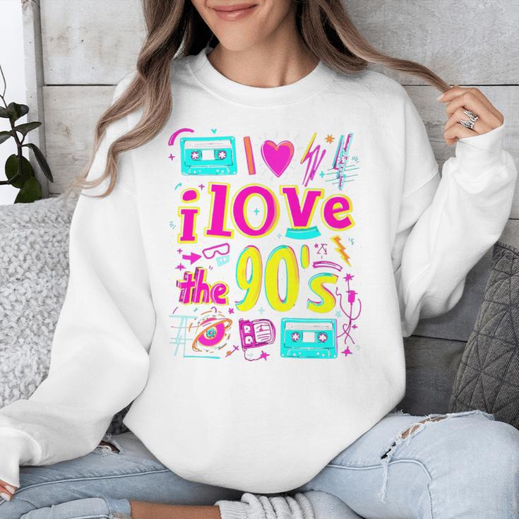 I Love The 90'S 90s Nostalgia Unisex Sweatshirt