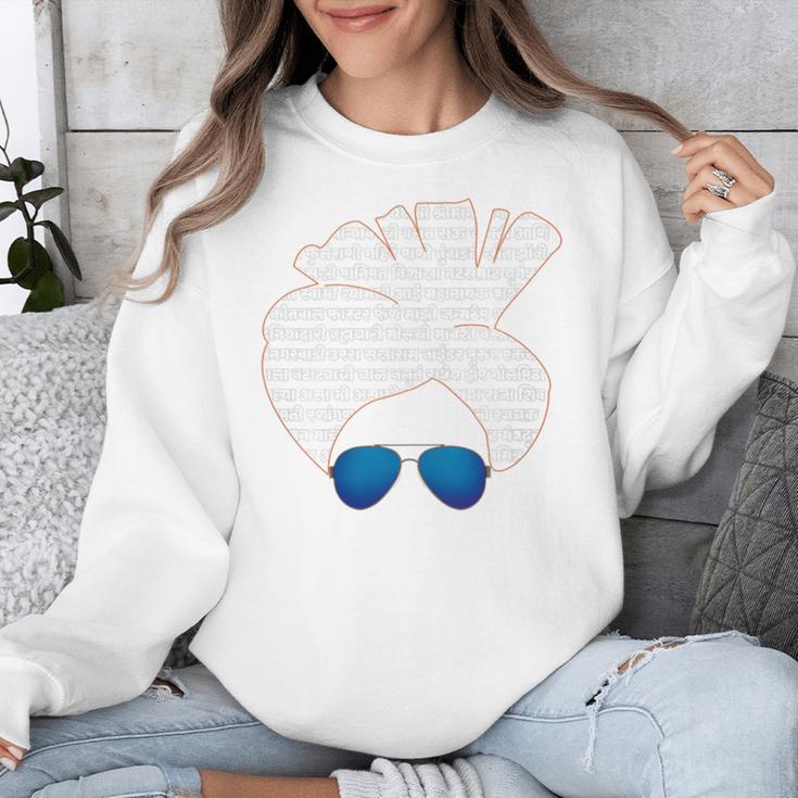 Being Maharashtrian Me Marathi Books Reader Premium Tri-Blend Unisex Sweatshirt