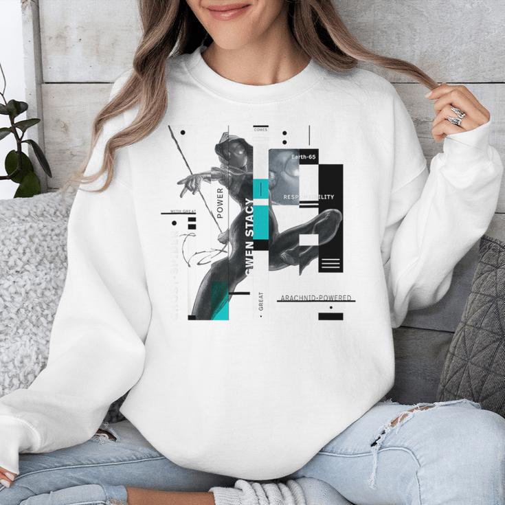 Marvel Spider-Man Gwen Stacy Responsibility Book Covers Unisex Sweatshirt