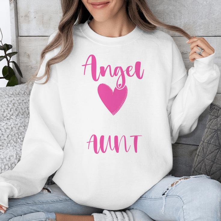 Memory Of My Aunt I Was Her Angel Now She Is Mine Heaven Unisex Sweatshirt Memory Of My Aunt I Was Her Angel Now She Is Mine Heaven Unisex Sweatshirt