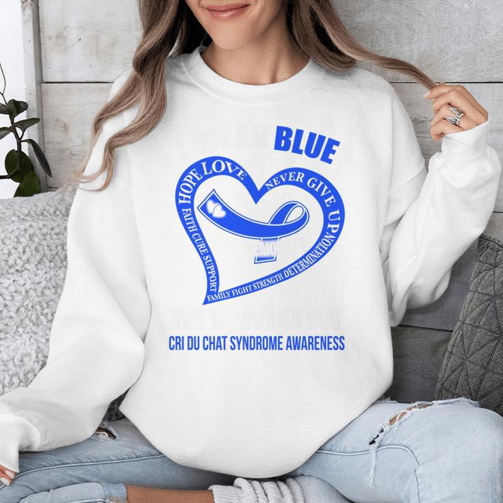 In My Memory Of My Mom CRI DU CHAT SYNDROME AWARENESS Unisex Sweatshirt In My Memory Of My Mom CRI DU CHAT SYNDROME AWARENESS Unisex Sweatshirt