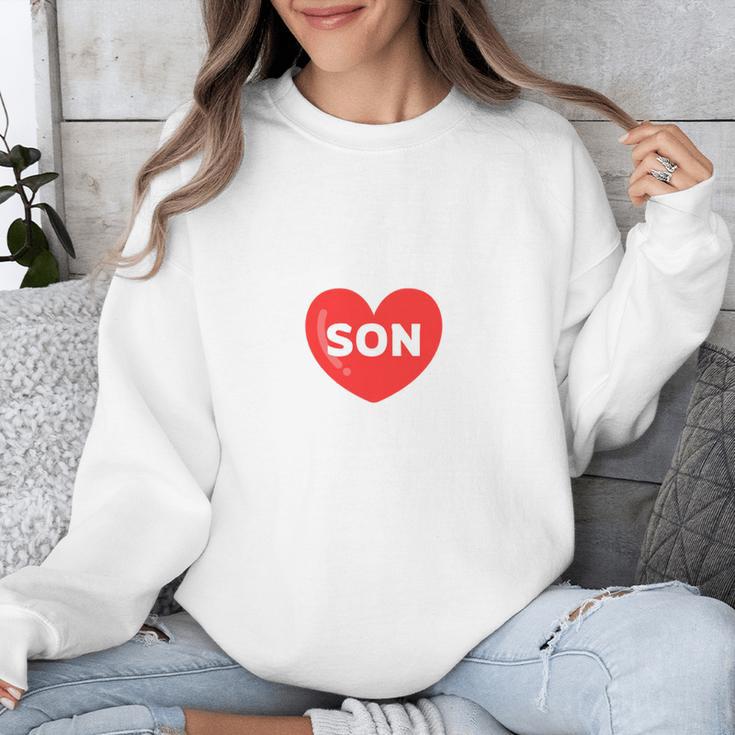In Memory Of Son Basie Customized Personalized Memorial Unisex Sweatshirt
