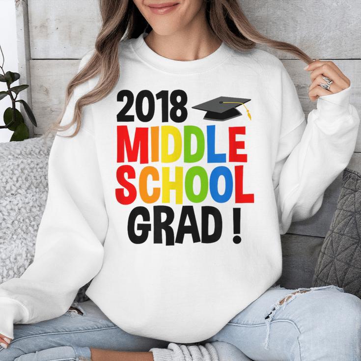 Middle School Graduation Class Of 2018 Shirt Unisex Sweatshirt