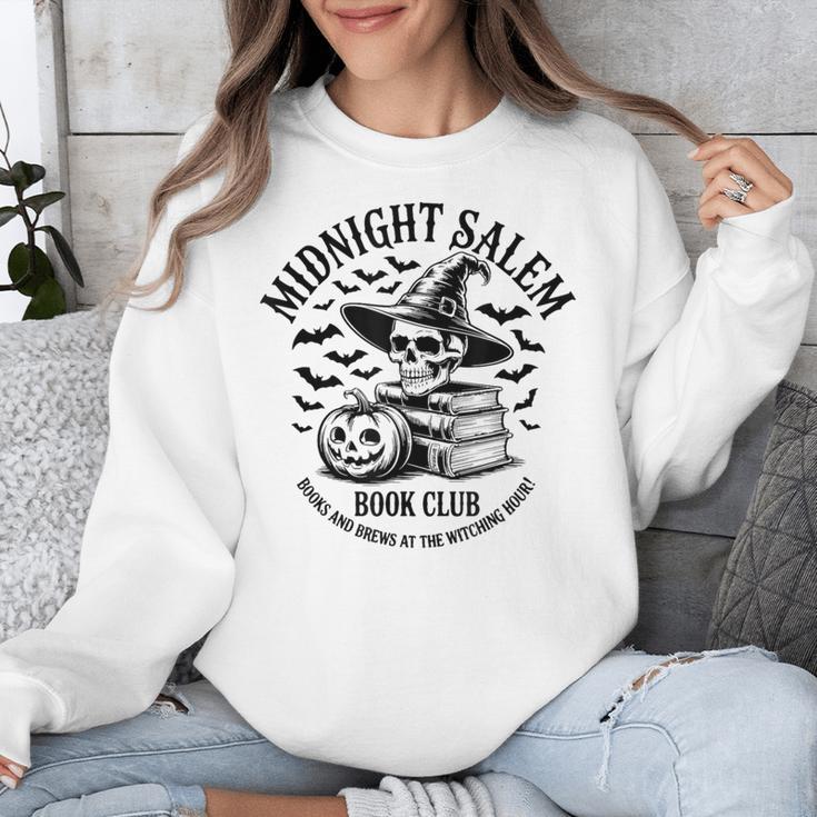 Midnight Salem Book Club Witchy Reads Unisex Sweatshirt