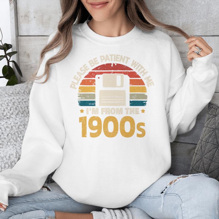 Millennials Please Be Patient With Me I'm From The 1900s Premium Unisex Sweatshirt