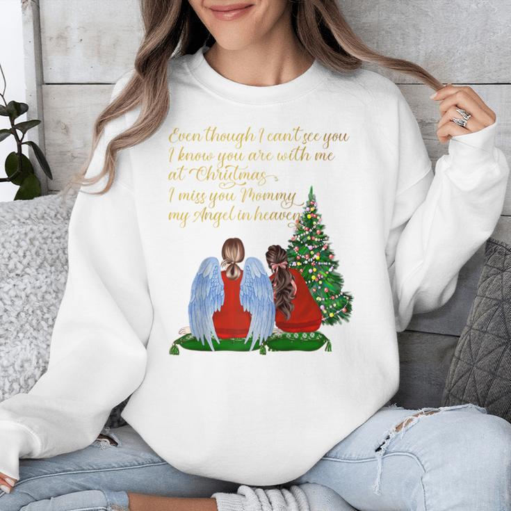 My Mom My Angel In Loving Memory Of My Mom Mommy's Girl Raglan Baseball Tee Unisex Sweatshirt