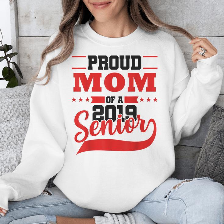Mom Class Of 2019 Senior Graduation T-Shirt High School Unisex Sweatshirt