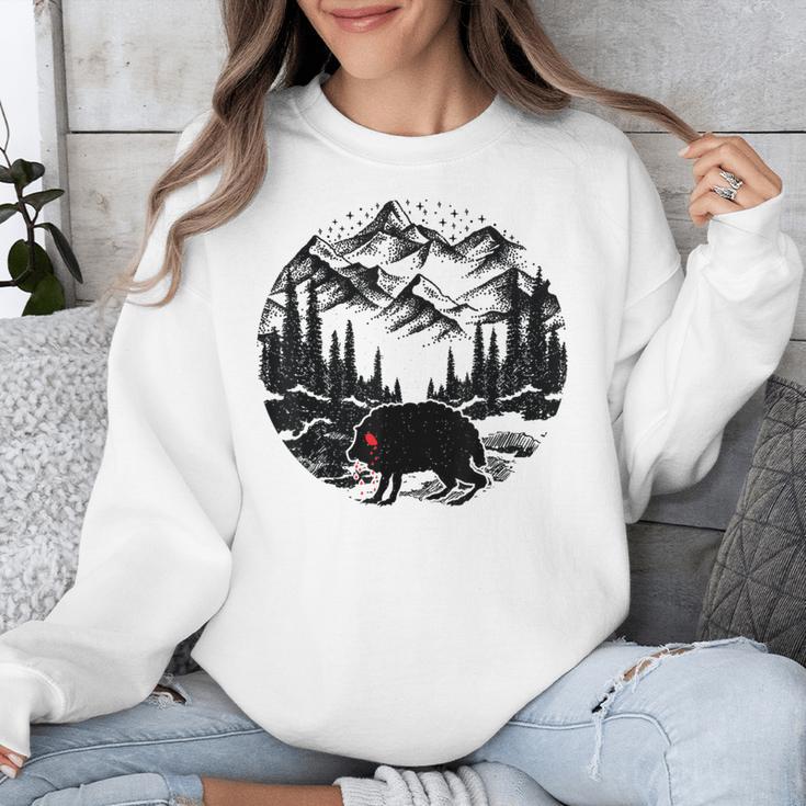 Monster Squonk In Forest Folklore Cryptid Introvert Unisex Sweatshirt Monster Squonk In Forest Folklore Cryptid Introvert Unisex Sweatshirt