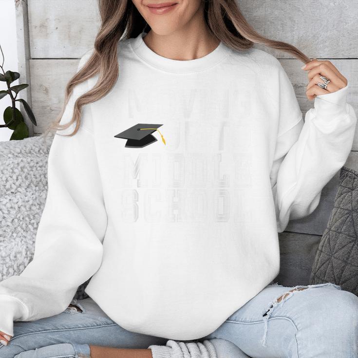 Moving Up To Middle School Elementary School Graduation Unisex Sweatshirt